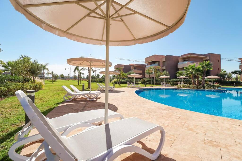 Cosy Appartemt Vue Sur Golf Et Montagne Marrakesh Buitenkant foto